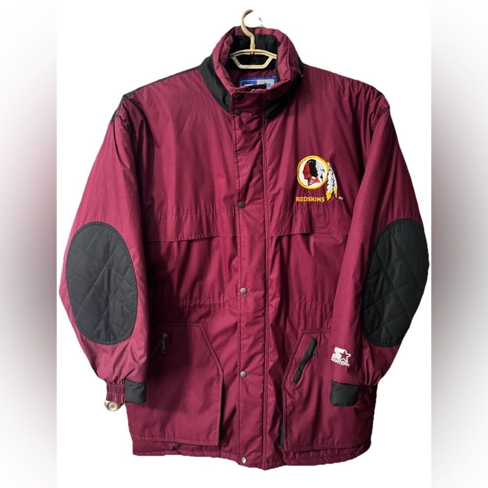 Vintage Washington Redskins Starter Jacket XL Parka Y2K 90s NFL Quilted Hood